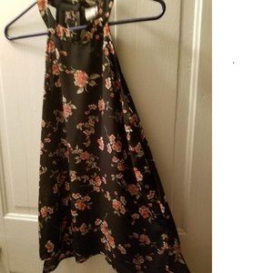 NEW Paper Crane Floral Flowy Top Dressy Medium Women's